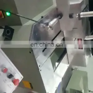 Window Door Aluminum and UPVC Profile Single Mitre Saw Cutting Machine thumbnail-1