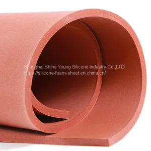 High Temperature Resistant Foaming Close Cell Silicone Rubber Pad Mat Heat Press thumbnail-3