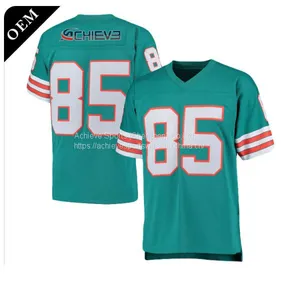 Cheap Wholesale Sublimation Custom Blank American Football Jerseys thumbnail-1