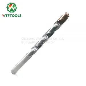 3D 10mm Tungsten Carbide Drill Bits For Steel Drilling With Inner Coolant Hole thumbnail-2