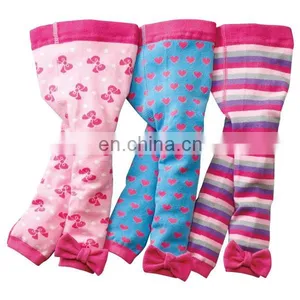 Toddler Boys Girls Knit Footless Ankle Tight Leggings Pants Tights Printed Polkar Dot Skull Trousers 4 Size 3 Pairs/pack thumbnail-3