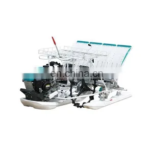 China 6 Rows 4 Rows 2.6kw World Rice Transplanter Manual Transplanter Rice for Sale thumbnail-2