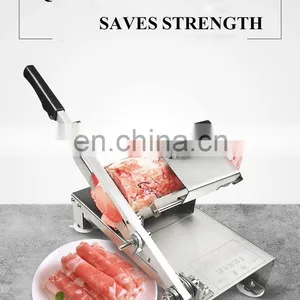 Stainless Steel Multifunction Manual Frozen Mutton Beef Meat Slicer/vegetable Fruit Spiral Slicer/vegetable Spiralizer thumbnail-6