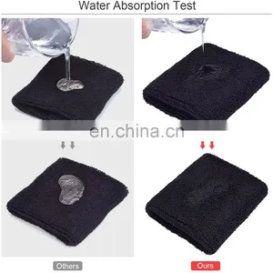 Harbour Custom Sports Sweatband Knitted Cotton Wrist thumbnail-3