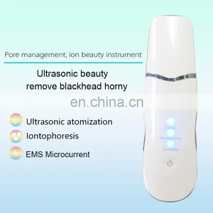 Portable Ultrasonic Ultrasound Beauty Machines Skin Peeling Scrubber thumbnail-5