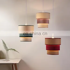 Top Sale Living Room Red Indoor Lighting Ceiling Hotel Modern Pendant Lamps for Home Decor thumbnail-6
