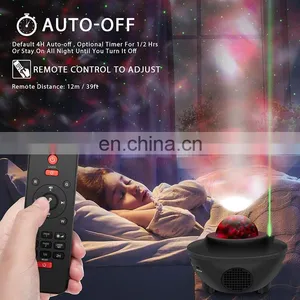 High Quality Laser Light Projector With Remote Control Bluetooth Multiple Colors Galaxy Night Light Music Player thumbnail-5