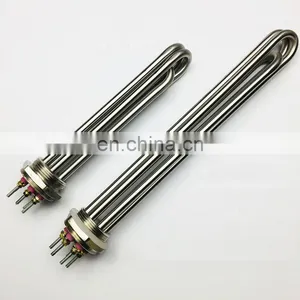 1" 1.5" 2" BSP Screw Plug Immersion Heater thumbnail-1
