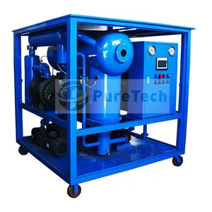 Mobile Double-Stage High Vacuum Transformer Oil Filtration Machine thumbnail-1