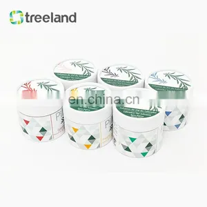 100% Recycled Round Food Grade Cylinder Cardboard Paper Custom Coffee Tea Packaging Paper Tube thumbnail-2