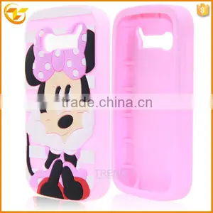 China Wholesale Cute Silicon Soft Case for Alcatel One Touch Pop c5 thumbnail-6