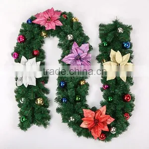 2015 Holiday Decoration Artificial Outdoor Christmas Garland thumbnail-1