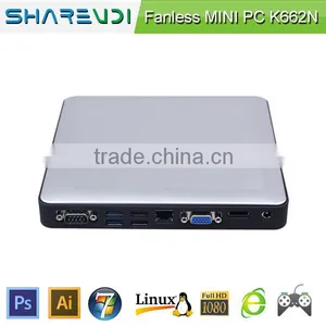 Fanless Mini pc Ethernet Cheap Mini Nettop pc Computer J1900 thumbnail-5