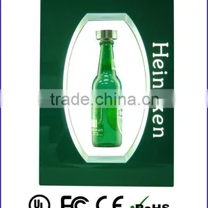Auto Spinning and Floating Bottle Display, Levitating Display thumbnail-1