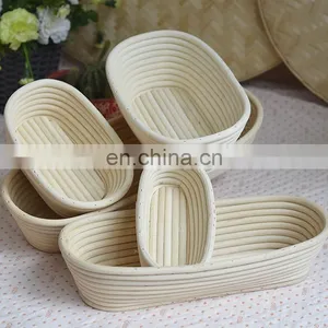 Premium Natural Rattan Bread Proofing Basket Rattan Baskets Baking Dough Bowl for Bakers Proving Baskets thumbnail-4