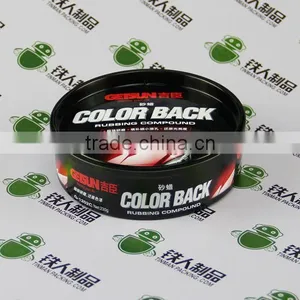 Car Wax Tin Case, Tinplate Box, Tin Case, Tin Can thumbnail-1