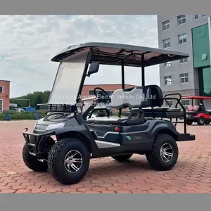 Back-to-back Electric Golf Cart, 4-seater Beach Golf Cart thumbnail-2