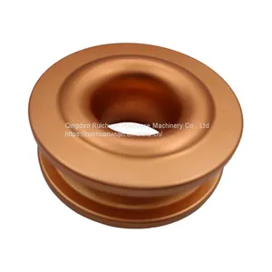 Outdoor Off-road Vehicle Aluminum Alloy Winch Pulley Trailer Rescue Traction Circular Pulley Car Modified Pulley 10T thumbnail-3