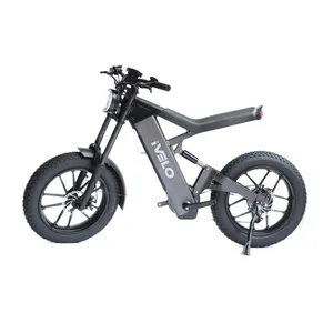 IVelo Electric Bike 1000W 48V 13Ah Fat Tire Electric Mountain Bike Beach All Terrain Dirt Off Road Ebike Bicycle thumbnail-1