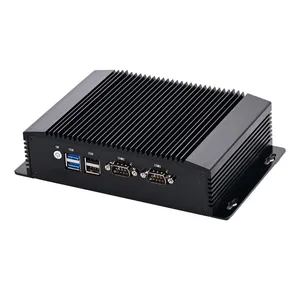 Industrial Mini PC N100 2HDMI 1DP Display 2COM RS232 for AI/Digital Signage/Factory Automation Use thumbnail-5