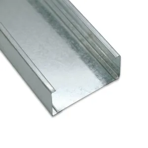 Hot Dipped Galvanized Drywall C Channel Metal Profile for Gysum Board thumbnail-1