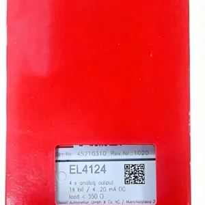 BECKHOFF EL4124 EtherCAT Terminal 4-Channel Analog Output Module ±10V 16-Bit High Precision Industrial Automation thumbnail-3