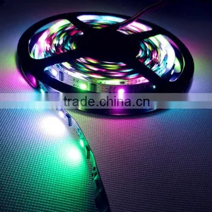 5M WS2801 LED Strip 32 LEDs/M RGB Waterproof Individually Addressable Full Color WS2801 Chip IP67 DC5V thumbnail-4
