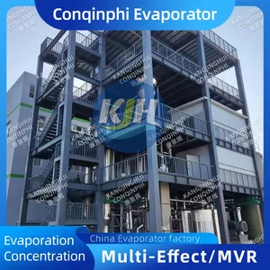 Automatic Industrial Evaporator With 1000L/h Evaporation Capacity and CE Standard Compliant Design thumbnail-4