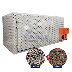 Industrial Drying Machine Poultry Manure Maggot Cow Dung Brewers Spent Grain Drying Machine Waste Grain Dryer EPC thumbnail-1