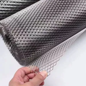 Stainless Steel Raised Expanded Metal Mesh With Diamond Wire Pattern thumbnail-5