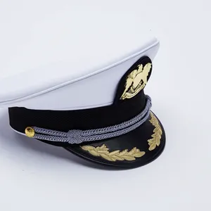 Standard Compliant Peaked Cap With Colorfastness Tested and Quick-Dry Lining for Service thumbnail-1