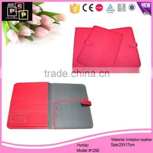 2016 Top Quality Custom Office Leather Notebook Profolio thumbnail-1