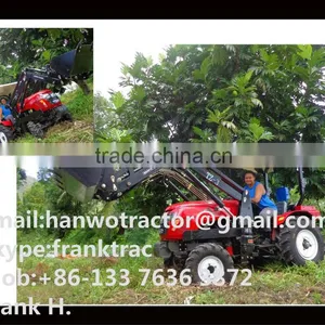 304 Tractor With Smaller Front End Loader Mini TZ-3 thumbnail-1