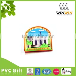 Castle High Quality 3D Soft PVC Fridge Magnet for Souvenir thumbnail-1
