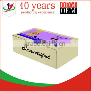 2015 New Product White Kraft Paper Shoe Box thumbnail-2