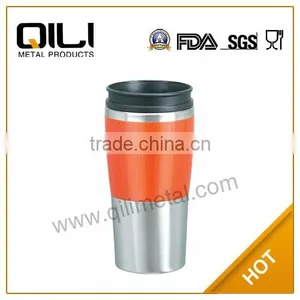 Stainless Steel Plastic Travel Mug for Promotional Gift thumbnail-1