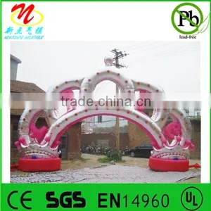 Crown Shaped Inflatable Wedding Arches for Celebration thumbnail-1