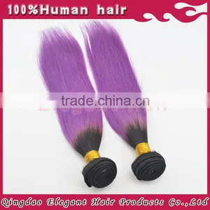 China Factory Price Indian Virgin Human Ombre Hair With Top Quality thumbnail-1