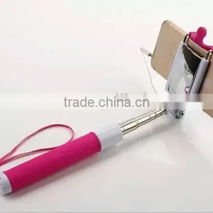 Wholesale Extendable Camera Tripod Handheld Colorful Wireless Monopod Bluetooth Selfie Stick Bluetooth Shutter Button thumbnail-3