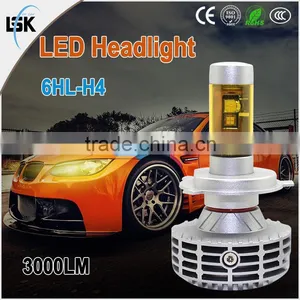New High Quality CE, RoHS, ISO9001 3000lm 12v 24v LED Car For Driving White Led Headlight With 2 Warranty thumbnail-1