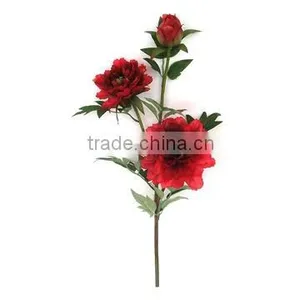 Plastic Flower ( 38"H Peony Spray ) thumbnail-3