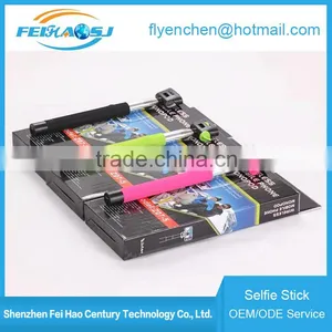 2016 Wholesale Monopod Selfie Mobile Phone Monopod Wireless Bluetooth Selfie Stick for Phone thumbnail-5