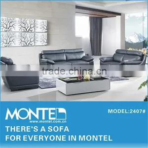 Leather Office Sofa Set Modern Office Furniture thumbnail-1