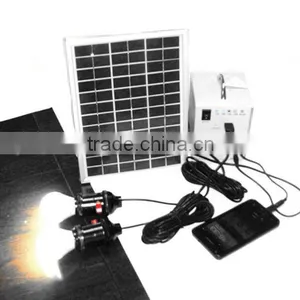 5w 12v Solar Led Lights Kits for Camping thumbnail-1