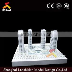 3D Architectural Scale Model Using Wood Base Table thumbnail-1