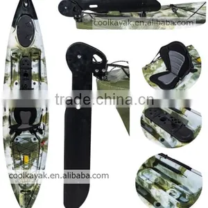 HDPE Paddler Plastic Boat Fishing Kayak With Pedals and Rudder Quality Choice thumbnail-3