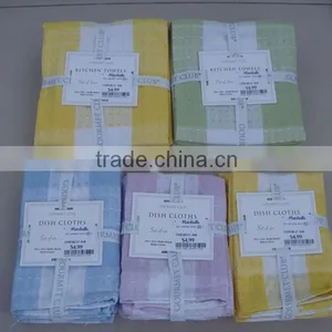 China Supplier Waffle Large Check Tea Towels thumbnail-1