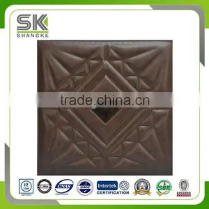 Graceful Embossing PU Leather 3D Wall Decorative Panels thumbnail-1