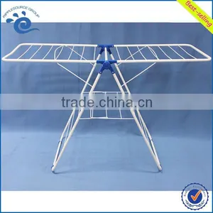 Metal Tube Powder Coating Folding Clothes Rack thumbnail-1