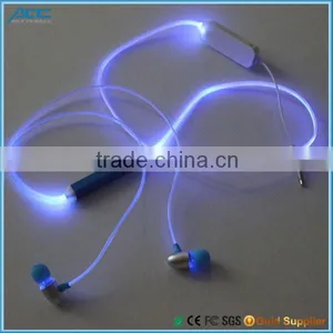 Smartphone Glow EL Headphone Earphone Flashing With Music Playing thumbnail-5